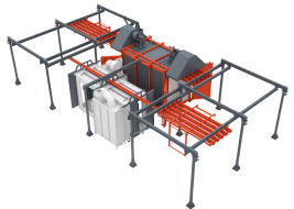 Линии и комплексы порошковой окраски