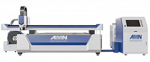 Оборудование лазерной резки металла с ЧПУ AMN/2060 с приставным труборезом 6 метров